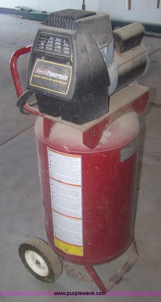 image for item C9365 Coleman Powermate 15 gallon air compressor
