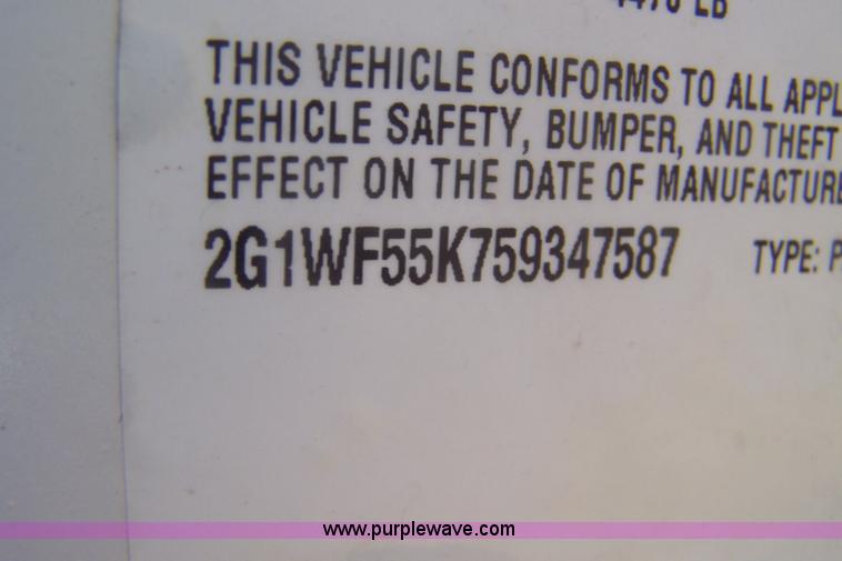 image for item C9366 2005 Chevrolet Impala