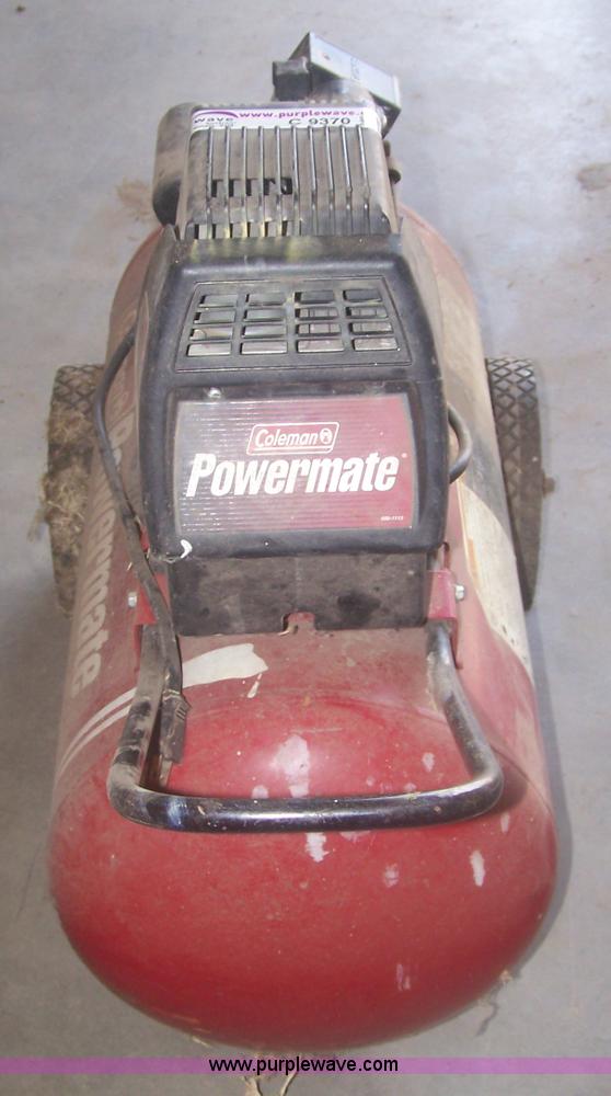 image for item C9370 Coleman Powermate 20 gallon air compressor