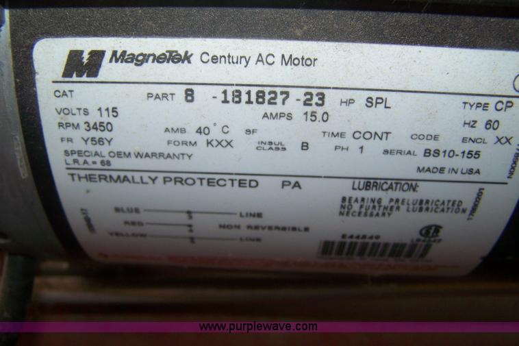 image for item C9370 Coleman Powermate 20 gallon air compressor