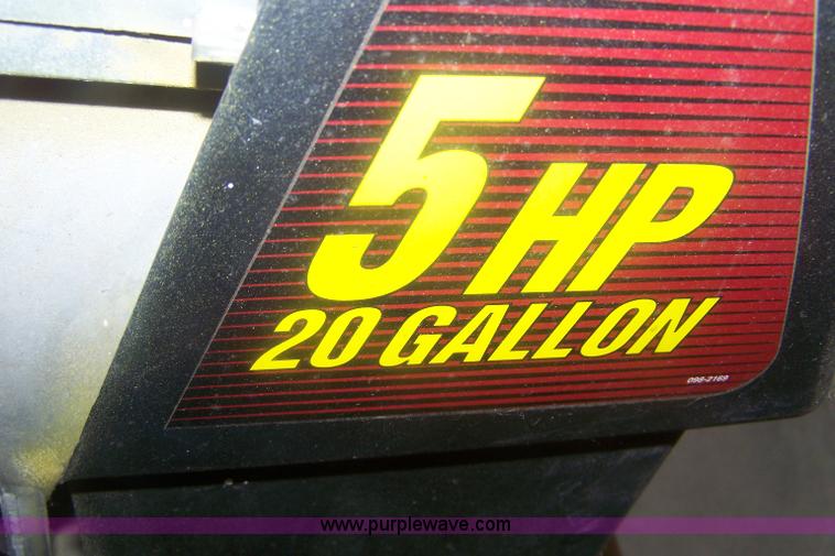 image for item C9370 Coleman Powermate 20 gallon air compressor