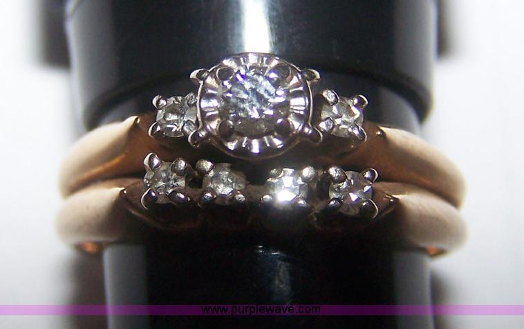 image for item C9384 Women's 14k gold double band