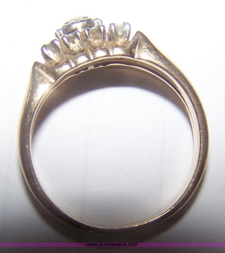 image for item C9384 Women's 14k gold double band