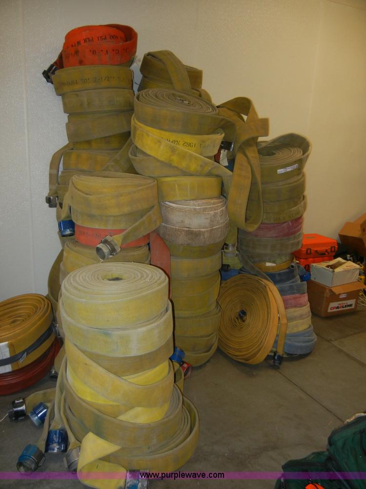 image for item D9565 Assorted used fire hoses