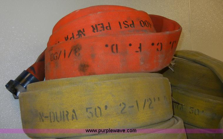 image for item D9565 Assorted used fire hoses