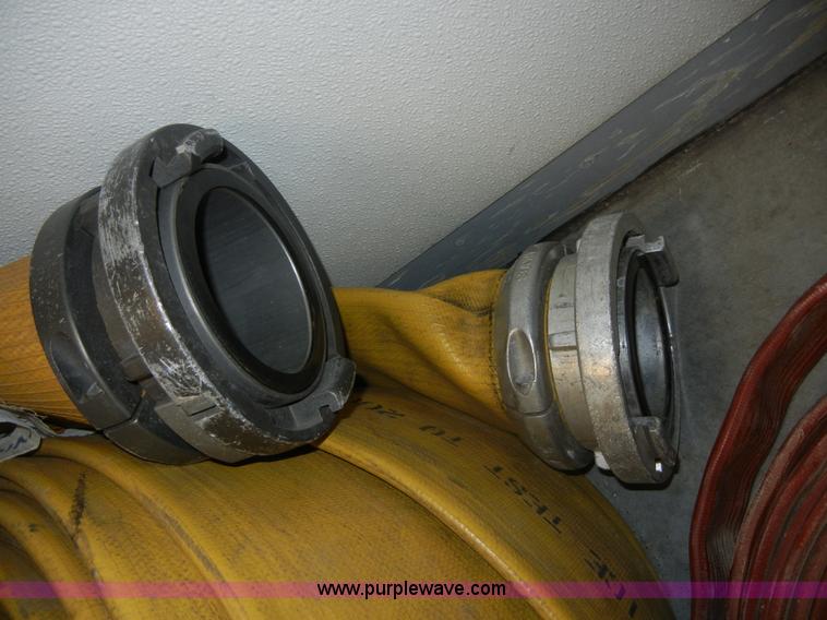 image for item D9566 Approximately 18 pieces of used fire hoses