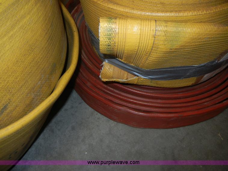 image for item D9566 Approximately 18 pieces of used fire hoses