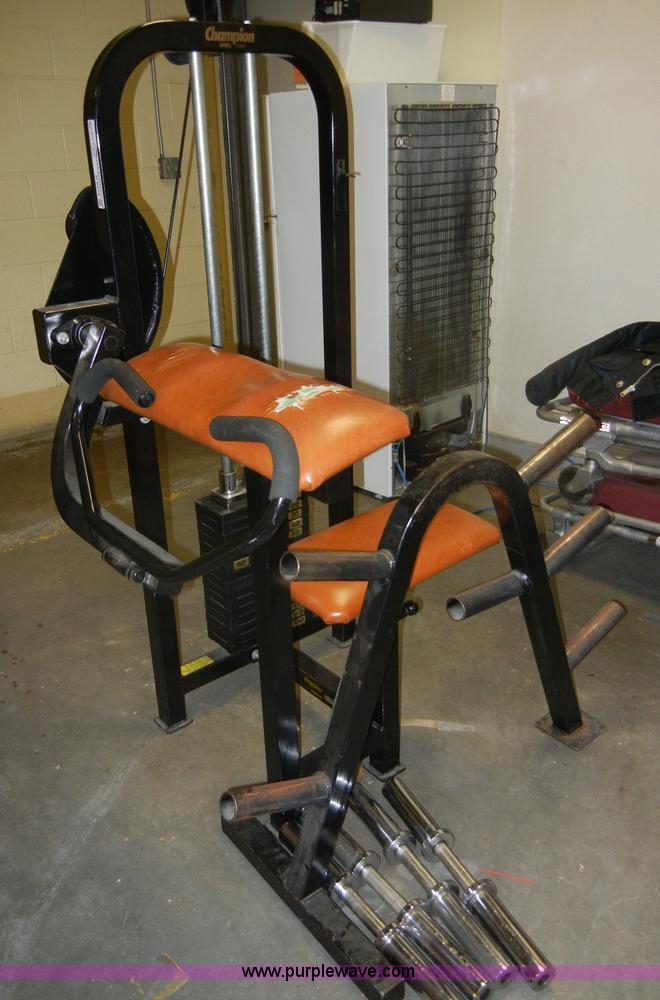 image for item D9573 Champion barbell exercise equipment