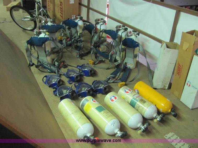 image for item F9817 (6) Survivair SCBA units