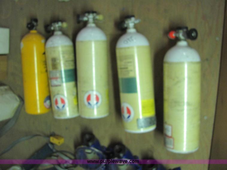 image for item F9817 (6) Survivair SCBA units