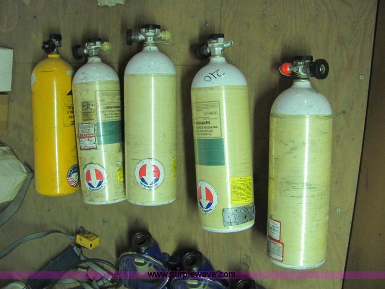 image for item F9817 (6) Survivair SCBA units