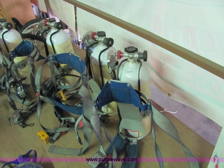 image for item F9817 (6) Survivair SCBA units