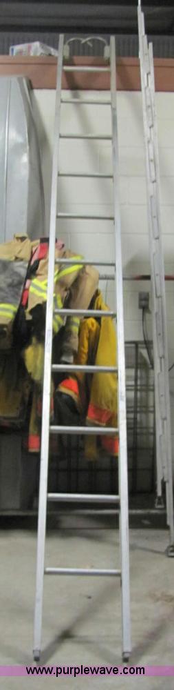 image for item F9818 Duo safety 14' roof ladder