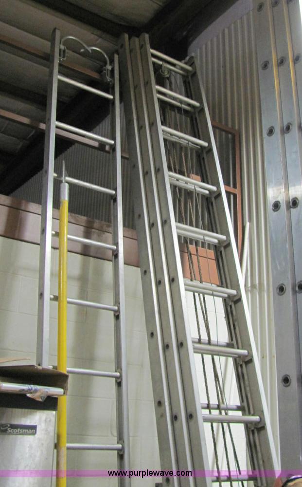 image for item F9819 Duo safety 35' three section ladder