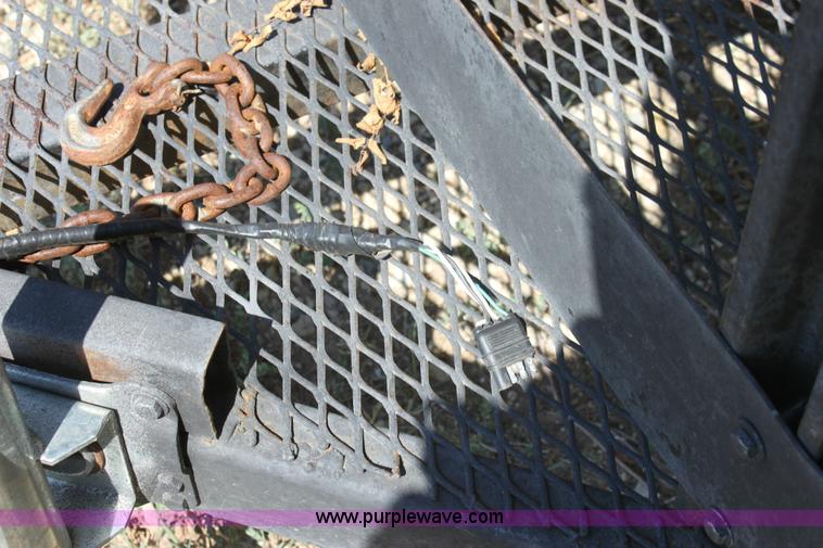 image for item F9825 Shop built tandem axle utility trailer