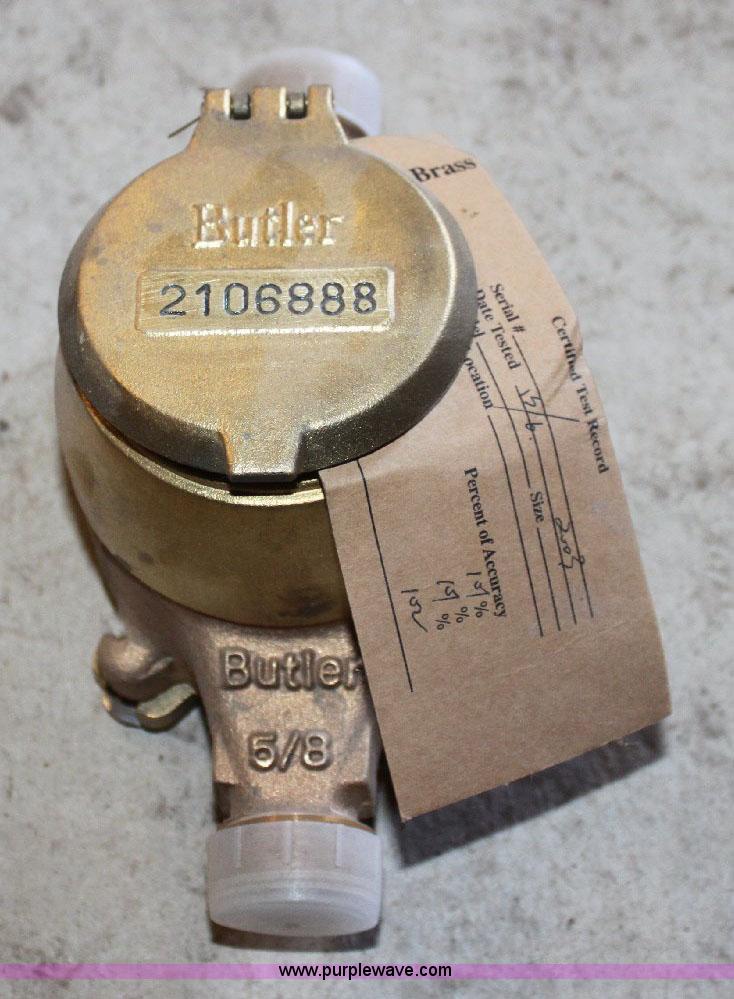 image for item F9834 (114) Butler water meters