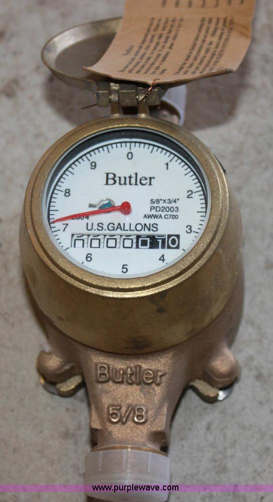 image for item F9834 (114) Butler water meters