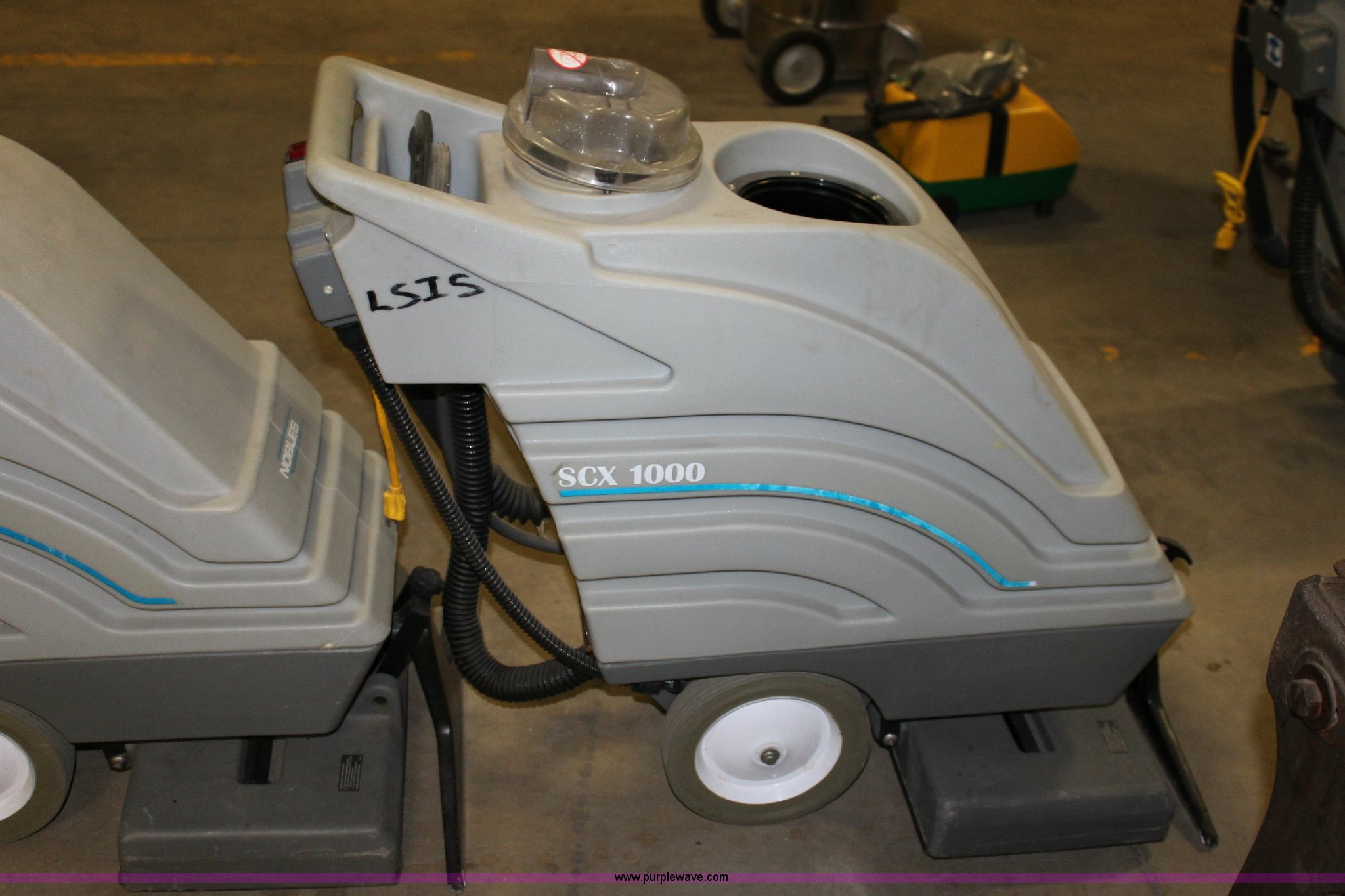 (2) Nobles SCX 1000 carpet shampooers in Emporia, KS Item A2618 sold