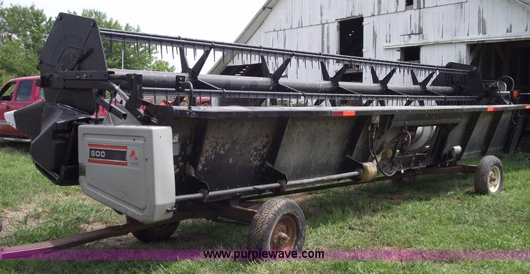 image for item A4054 AGCO 800 Series 30' flex head