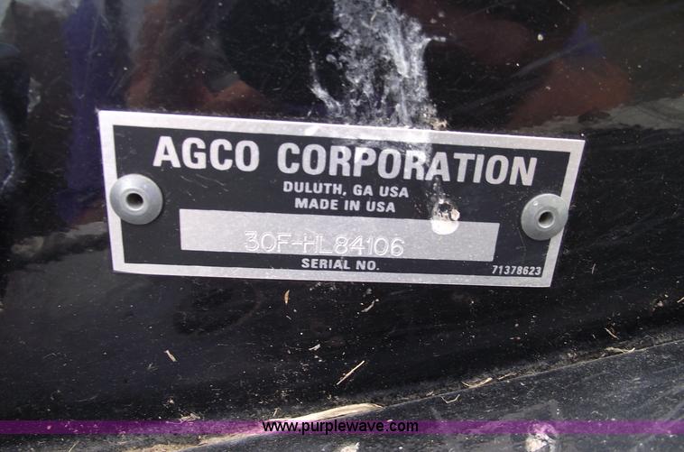 image for item A4054 AGCO 800 Series 30' flex head