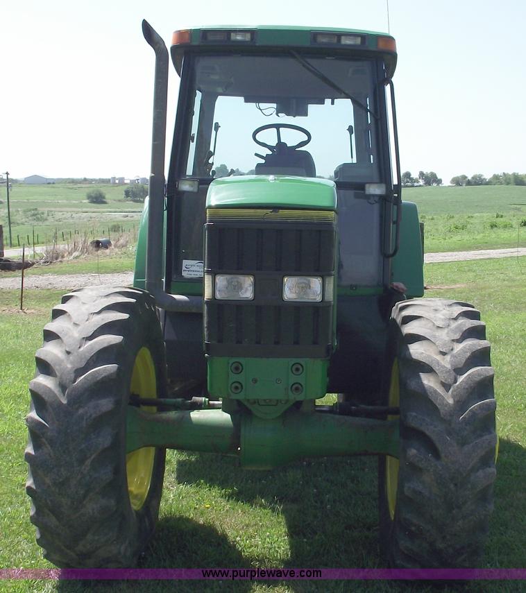 image for item A4055 2001 John Deere 7410 MFWD tractor