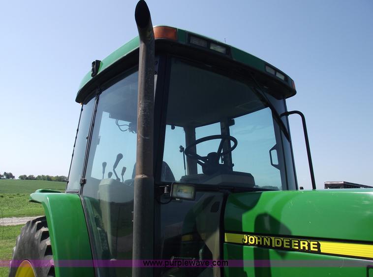 image for item A4055 2001 John Deere 7410 MFWD tractor