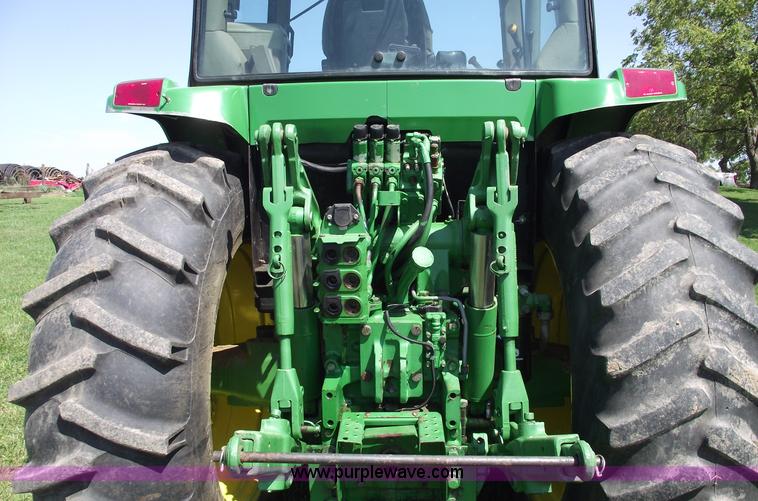 image for item A4055 2001 John Deere 7410 MFWD tractor
