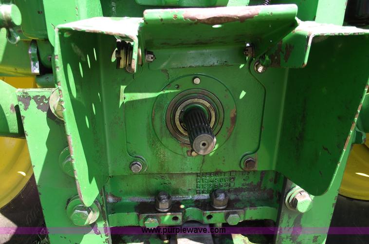 image for item A4055 2001 John Deere 7410 MFWD tractor
