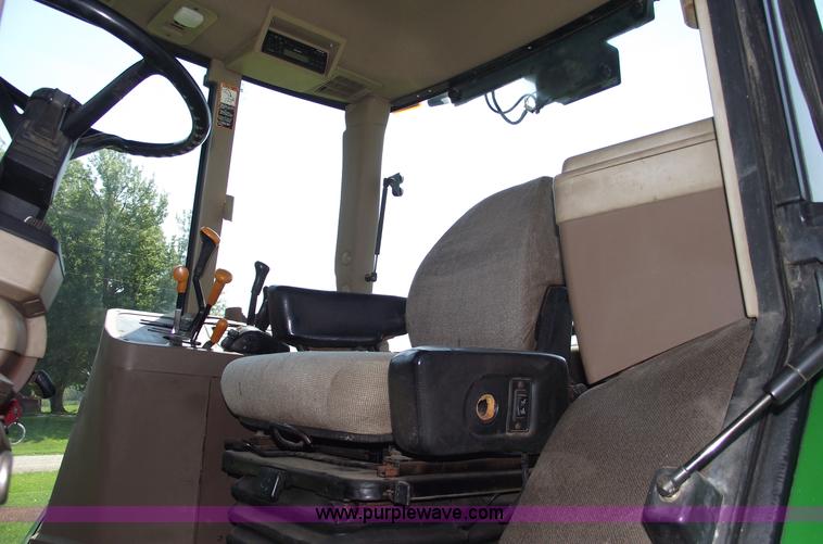 image for item A4055 2001 John Deere 7410 MFWD tractor