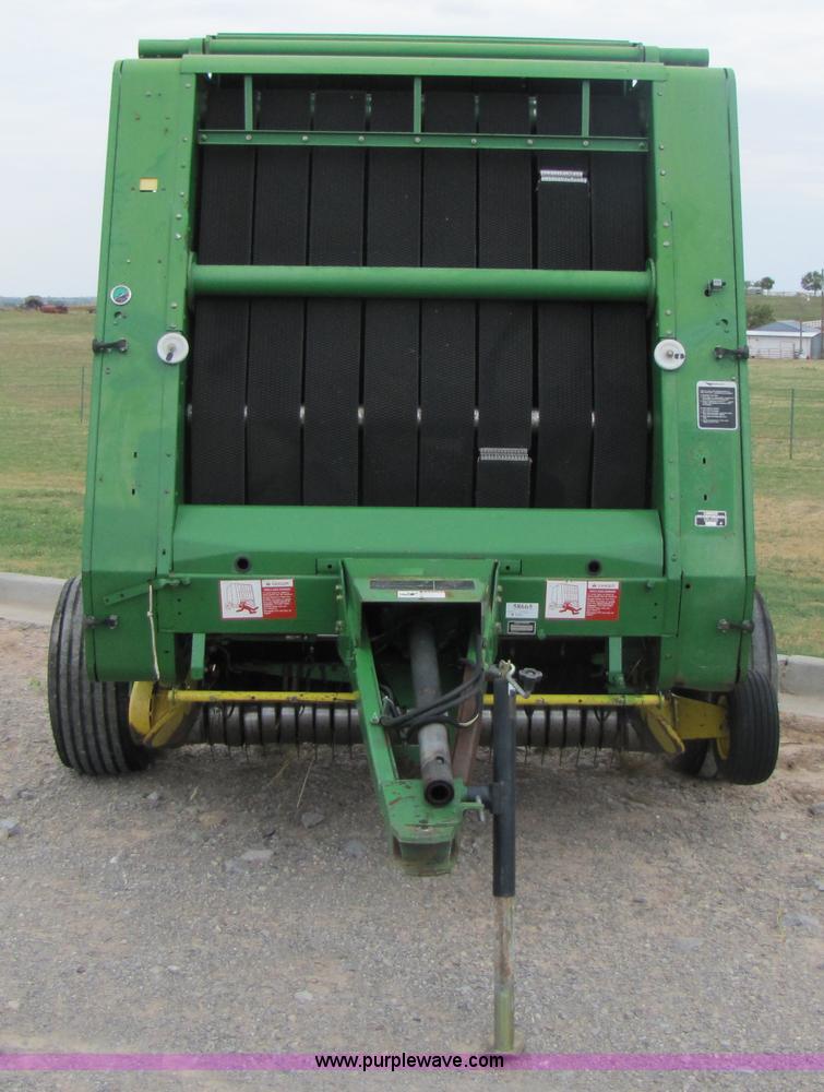 image for item A4643 1990 John Deere 535 round baler