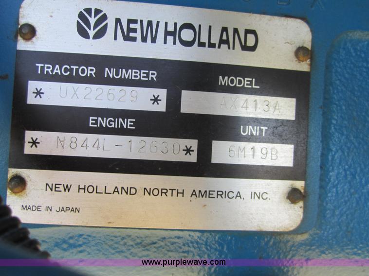image for item A4706 New Holland 3415 tractor