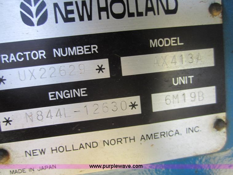 image for item A4706 New Holland 3415 tractor