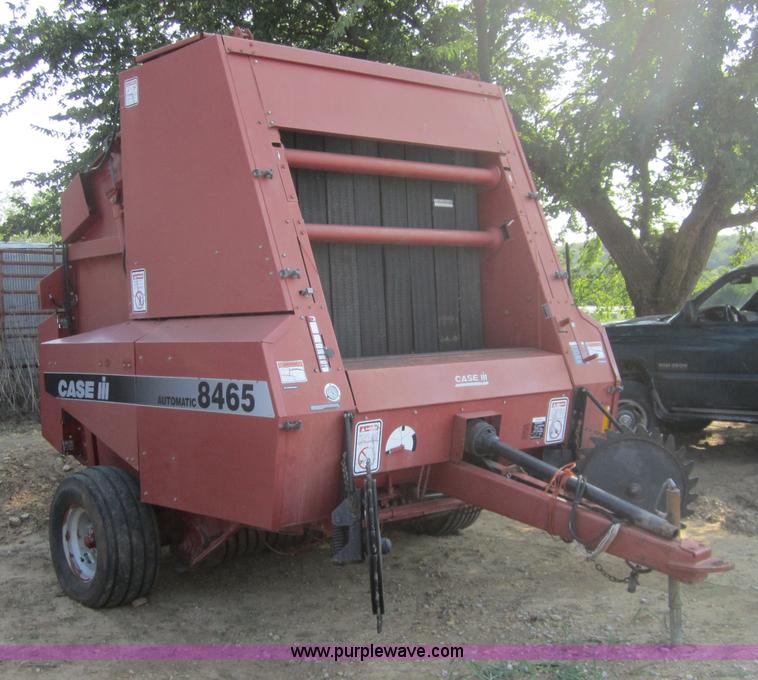 image for item A4707 1999 Case IH 8465A round baler