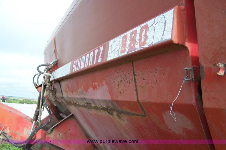image for item B3514 Schwartz 880 mixer feed wagon