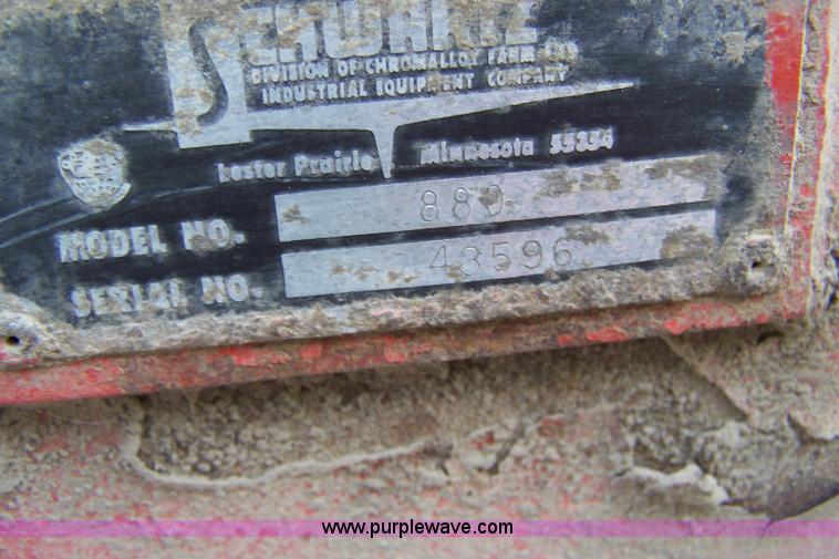 image for item B3514 Schwartz 880 mixer feed wagon