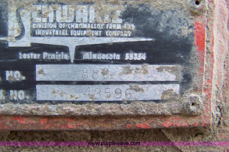 image for item B3514 Schwartz 880 mixer feed wagon