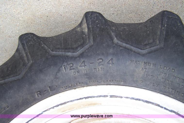 image for item C9318 (2) Spray Coupe tires on wheels