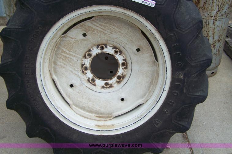 image for item C9318 (2) Spray Coupe tires on wheels