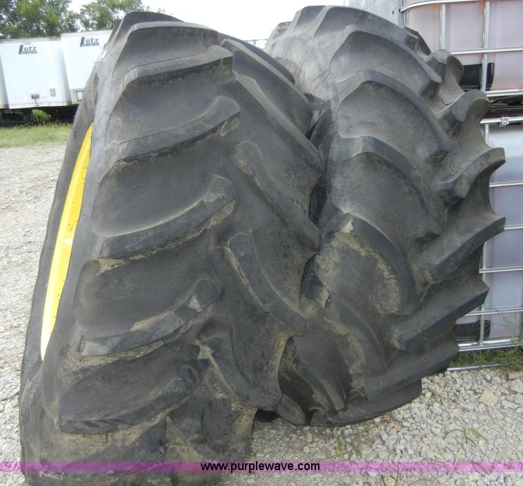 image for item D9733 Firestone tires and rims