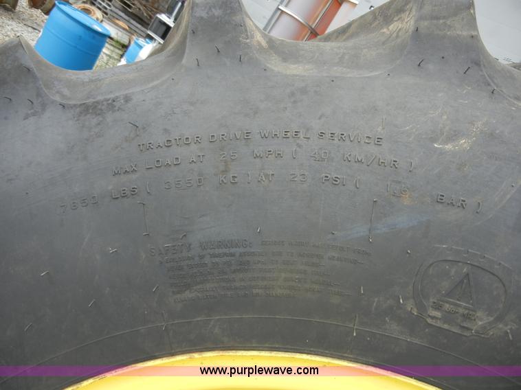 image for item D9733 Firestone tires and rims