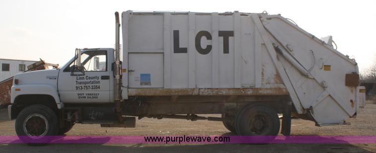 image for item 5093 1990 Chevrolet Kodiak refuse truck