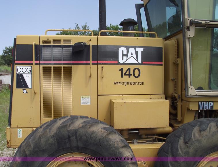 image for item A4038 1996 Caterpillar 135H motor grader