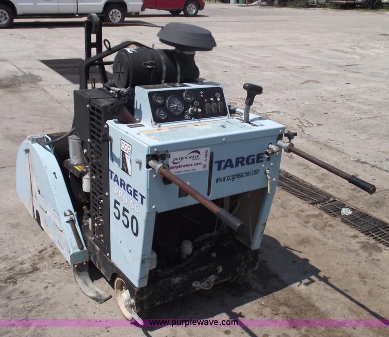 image for item A4040 2005 Target Pro 66 walk behind concrete saw