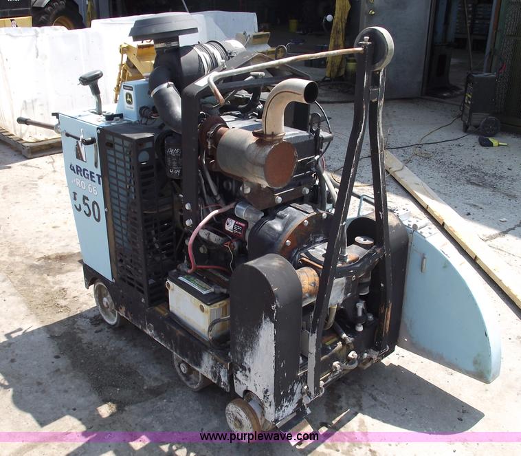 image for item A4040 2005 Target Pro 66 walk behind concrete saw