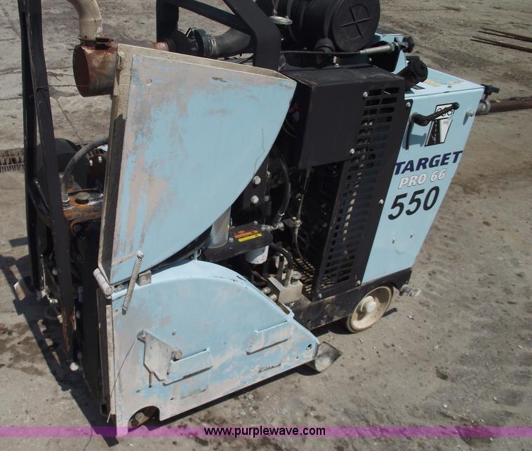 image for item A4040 2005 Target Pro 66 walk behind concrete saw