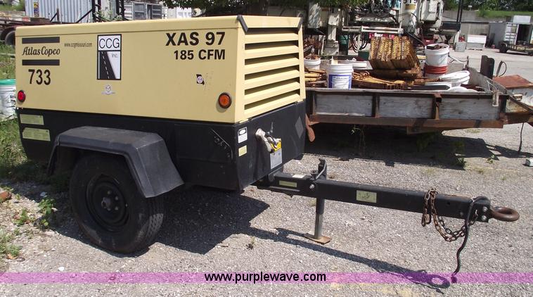 image for item A4042 2006 Atlas Copco XAS97 air compressor
