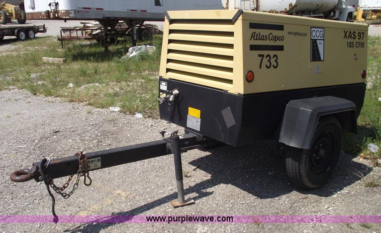 image for item A4042 2006 Atlas Copco XAS97 air compressor