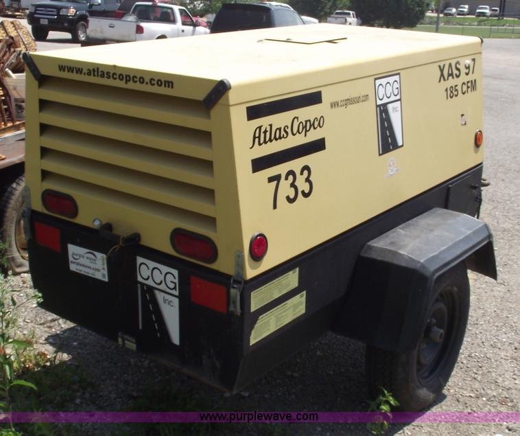 image for item A4042 2006 Atlas Copco XAS97 air compressor