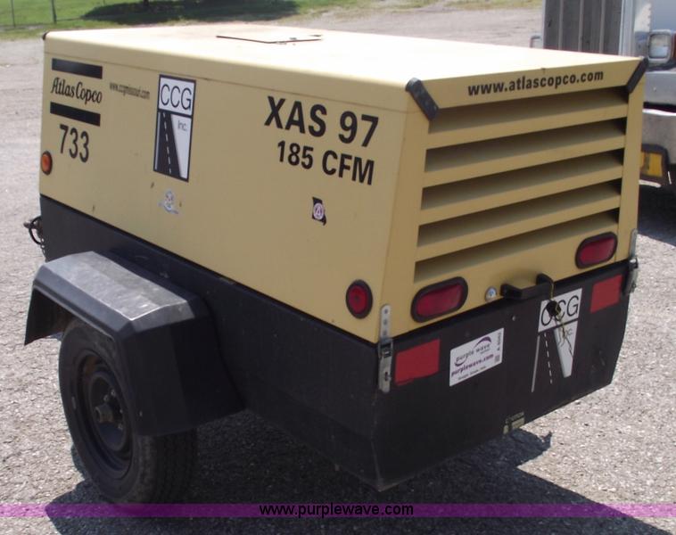 image for item A4042 2006 Atlas Copco XAS97 air compressor