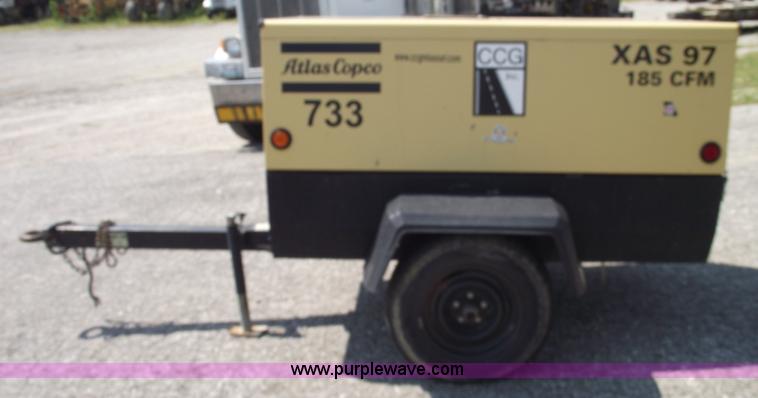 image for item A4042 2006 Atlas Copco XAS97 air compressor